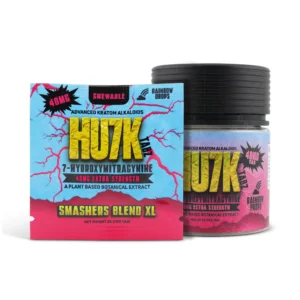 Hu7k Hulk 7-Hydroxy Smashers Blend XL Chewable Tablets Rainbow Drops 40mg