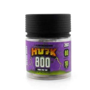 Hu7k Hulk 7-Hydroxy Smashers Blend XL Chewable Tablets Sour Grape 40mg